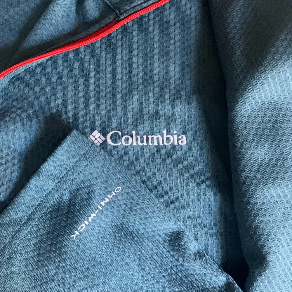 Columbia Blue Quarter-Zip Pullover - Picture 5 of 5